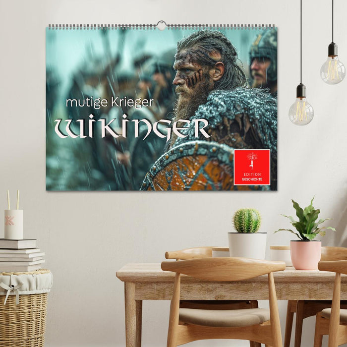 Wikinger - mutige Krieger (CALVENDO Wandkalender 2026)