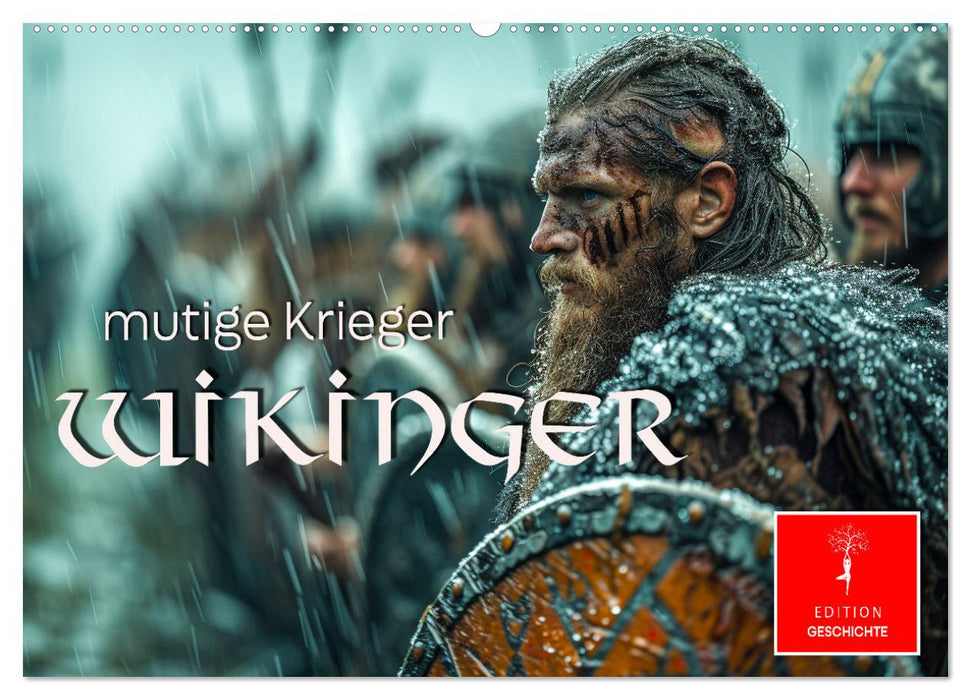 Wikinger - mutige Krieger (CALVENDO Wandkalender 2026)