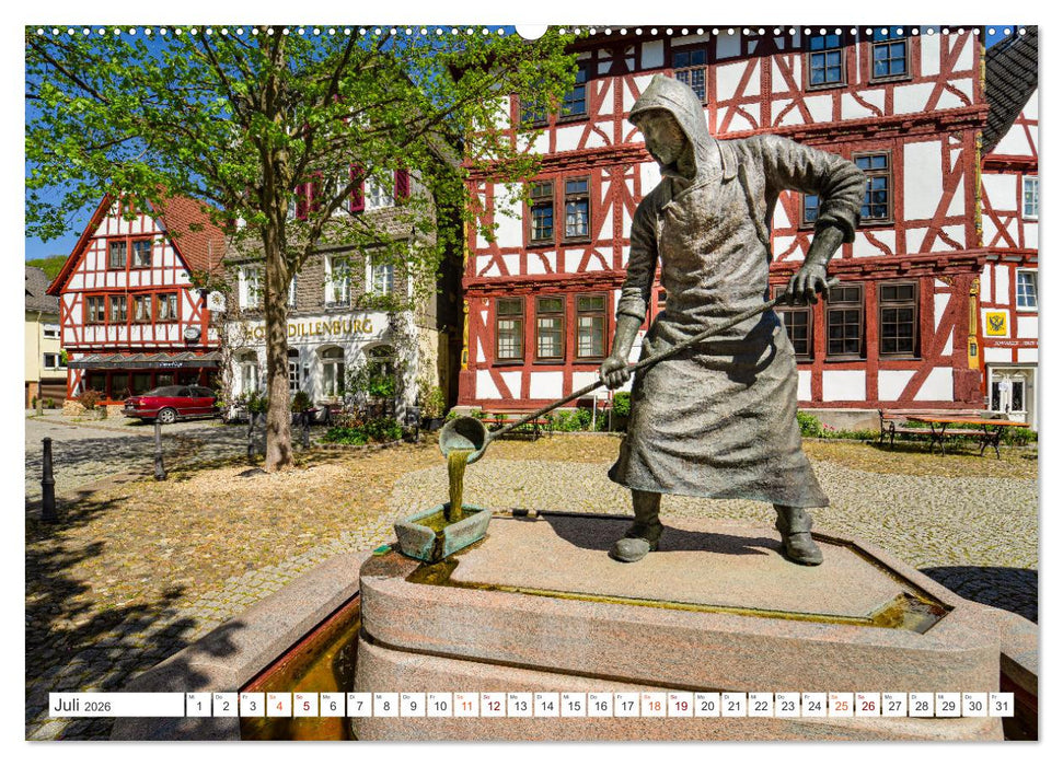 Dillenburg Impressionen (CALVENDO Premium Wandkalender 2026)