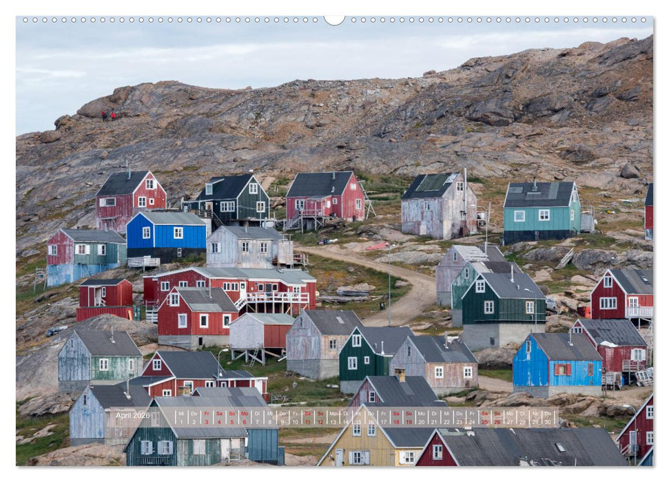 Tasiilaq - Ein kurzer Sommer in Ostgrönland (CALVENDO Premium Wandkalender 2026)
