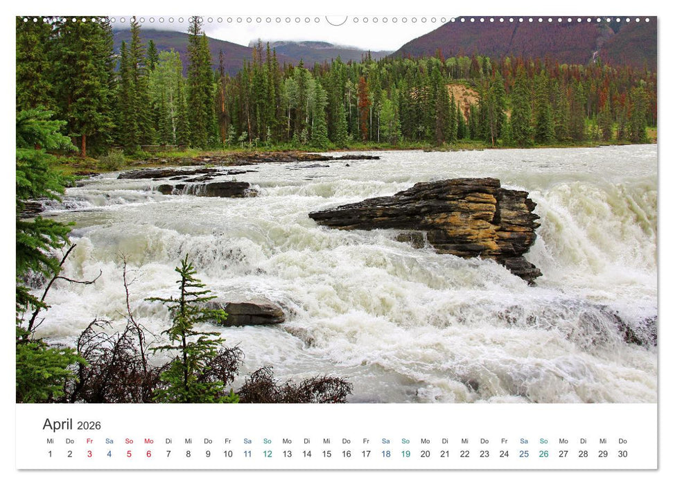 Icefields Parkway in Kanada (CALVENDO Premium Wandkalender 2026)