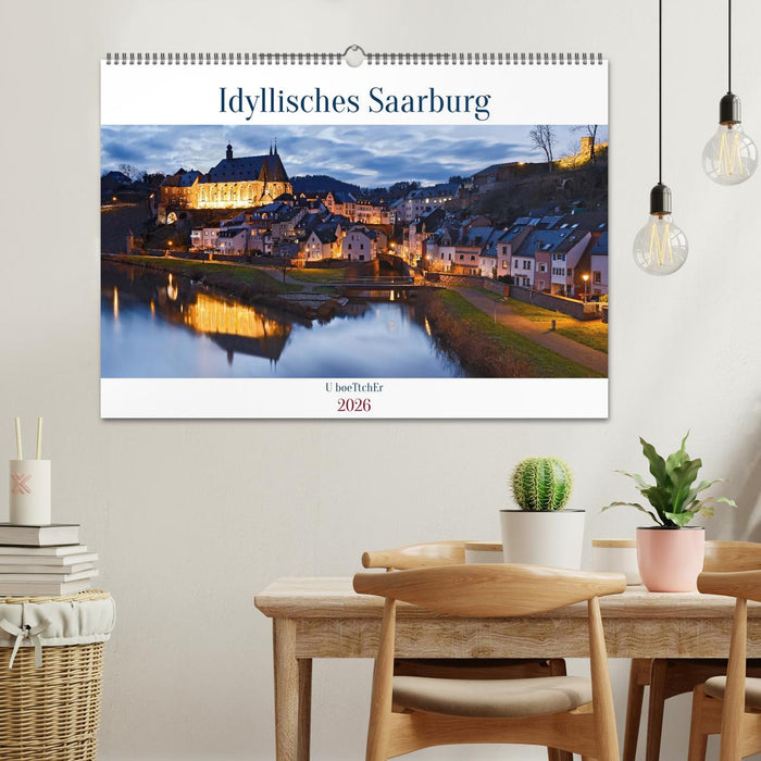 Idyllisches Saarburg (CALVENDO Wandkalender 2026)