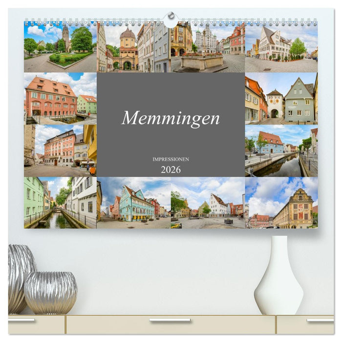 Memmingen Impressionen (CALVENDO Premium Wandkalender 2026)