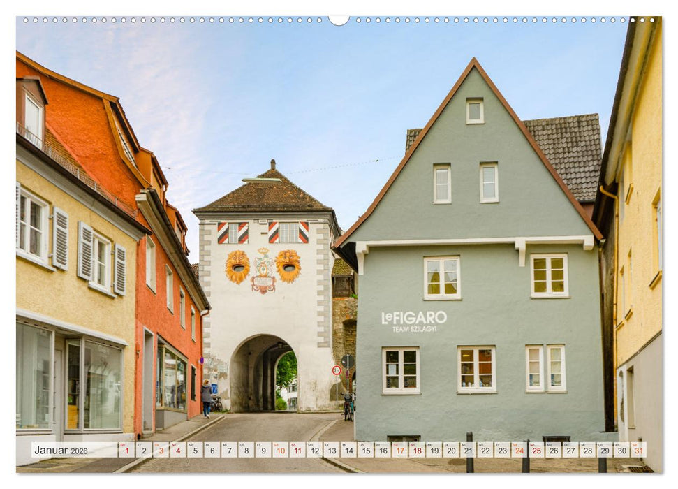 Memmingen Impressionen (CALVENDO Premium Wandkalender 2026)