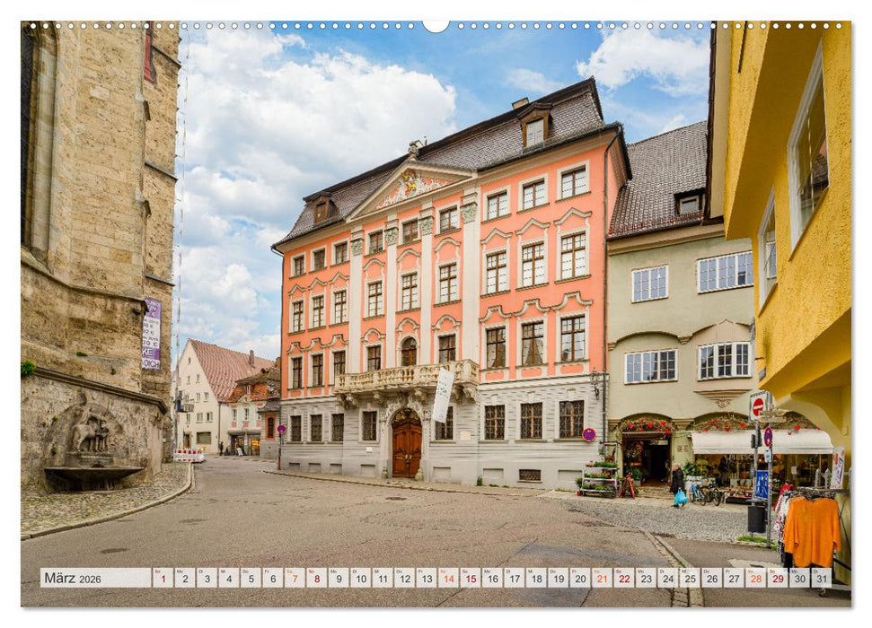 Memmingen Impressionen (CALVENDO Premium Wandkalender 2026)