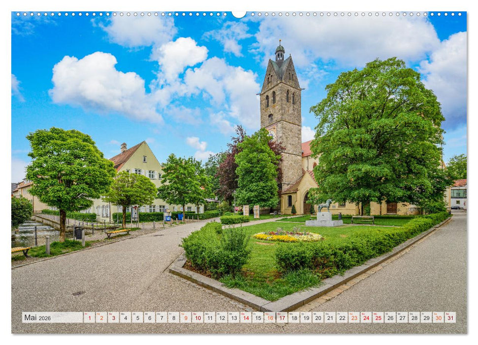 Memmingen Impressionen (CALVENDO Premium Wandkalender 2026)