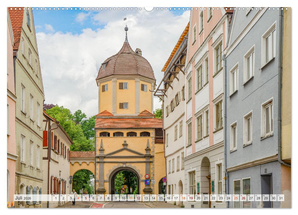 Memmingen Impressionen (CALVENDO Premium Wandkalender 2026)