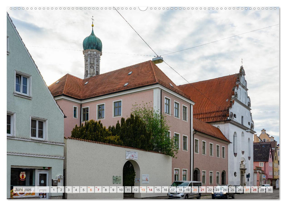 Lauingen Impressionen (CALVENDO Premium Wandkalender 2026)
