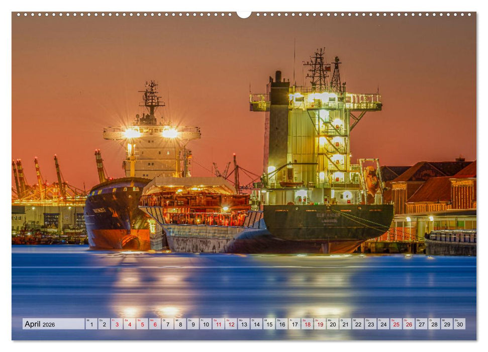 Bremer Hafenromantik (CALVENDO Premium Wandkalender 2026)