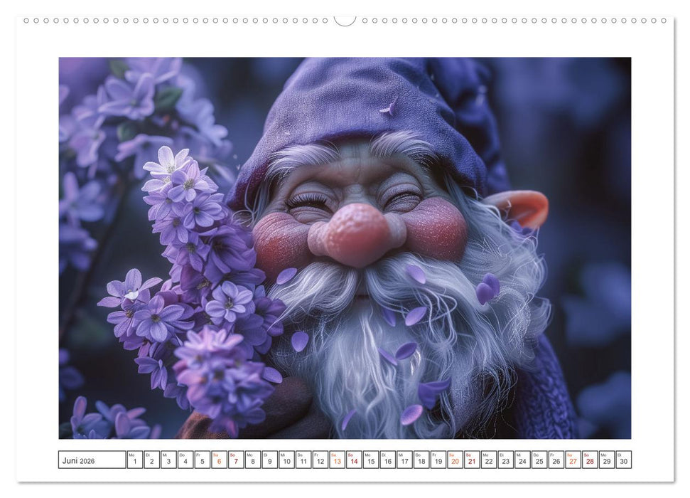 Auf den Spuren der Zwerge (CALVENDO Premium Wandkalender 2026)