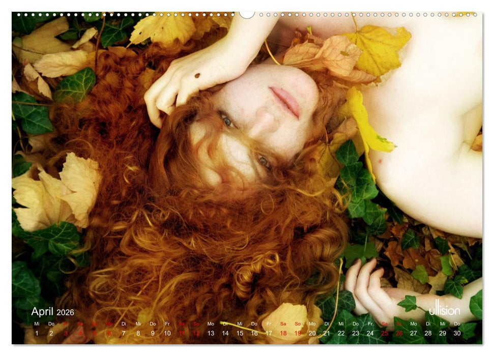REDHEADS - Portrait aus dem Paradies (CALVENDO Premium Wandkalender 2026)