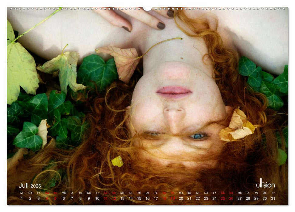 REDHEADS - Portrait aus dem Paradies (CALVENDO Premium Wandkalender 2026)