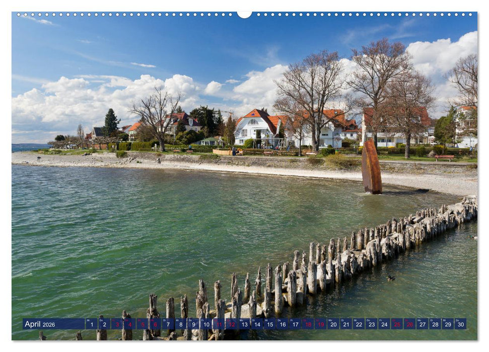 Sehnsuchtsziel Bodensee (CALVENDO Premium Wandkalender 2026)