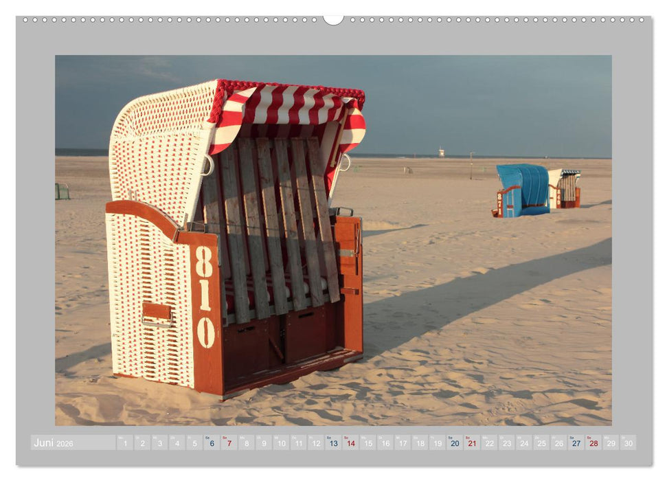 Juist - Kleine Insel, Große Freiheit (CALVENDO Premium Wandkalender 2026)