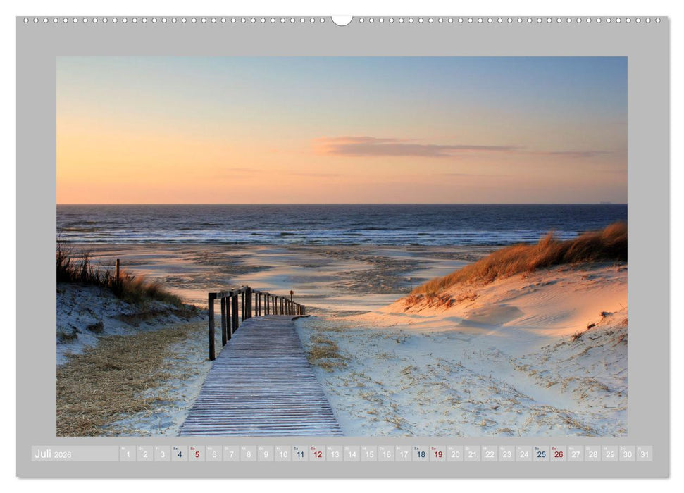 Juist - Kleine Insel, Große Freiheit (CALVENDO Premium Wandkalender 2026)