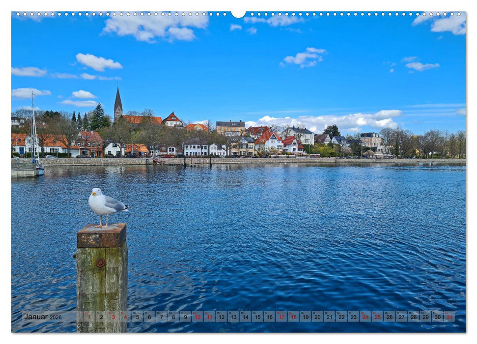 Kappeln und Umgebung (CALVENDO Premium Wandkalender 2026)