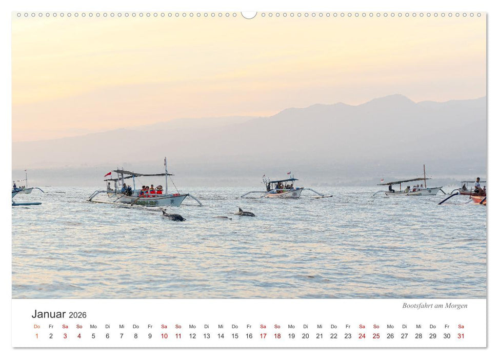 Impressionen einer Reise durch Bali (CALVENDO Premium Wandkalender 2026)