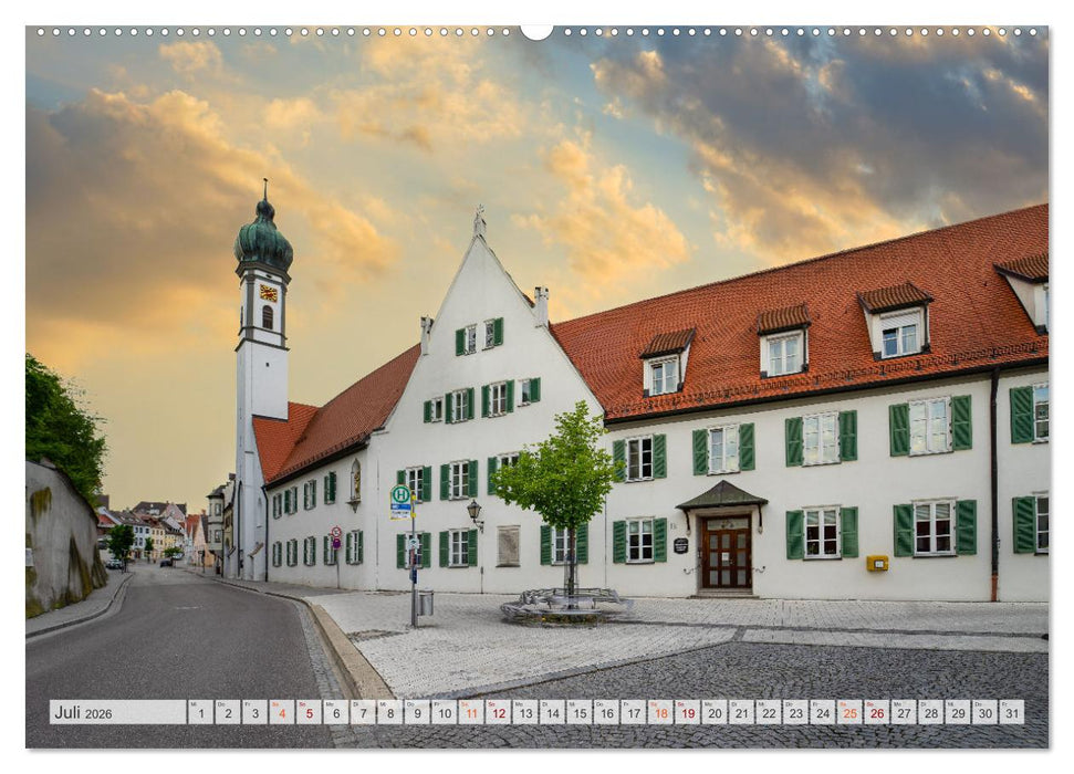 Dillingen an der Donau Impressionen (CALVENDO Premium Wandkalender 2026)
