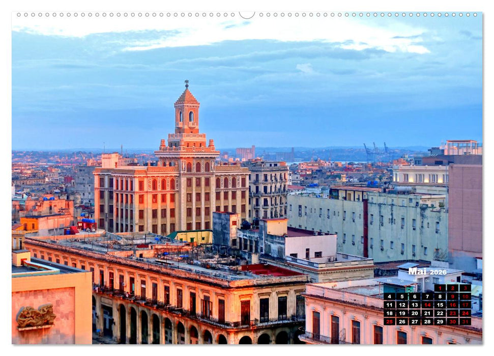 Licht-Blicke - Strahlendes Havanna (CALVENDO Premium Wandkalender 2026)