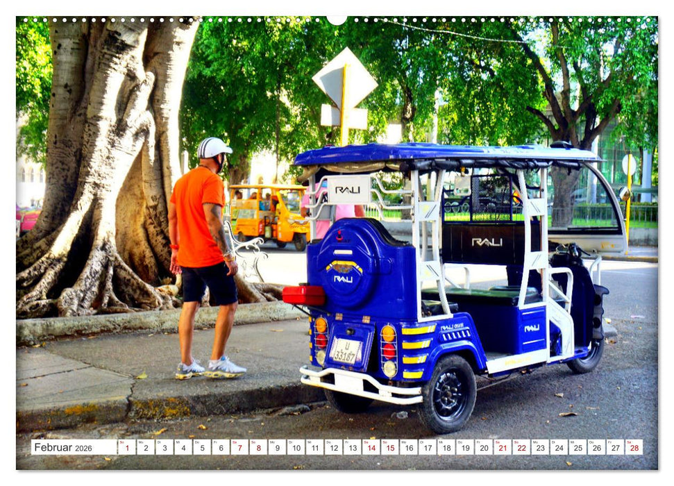 ECO TAXI - Umweltfreundlich in die Zukunft (CALVENDO Wandkalender 2026)