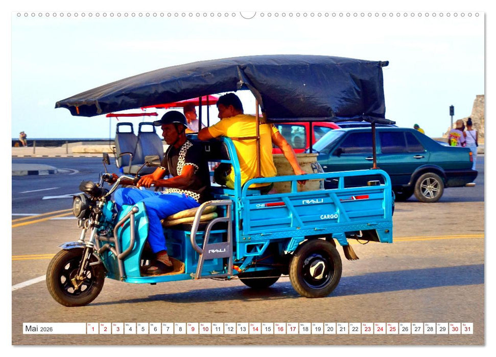 ECO TAXI - Umweltfreundlich in die Zukunft (CALVENDO Wandkalender 2026)