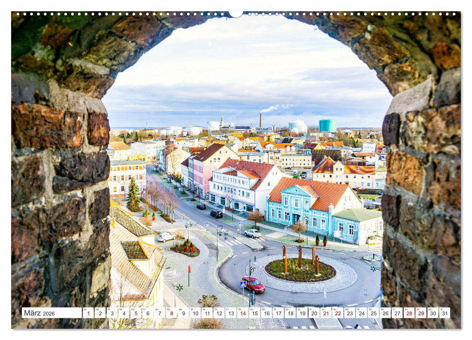 Hansestadt Anklam. Das Tor zur Insel Usedom (CALVENDO Premium Wandkalender 2026)