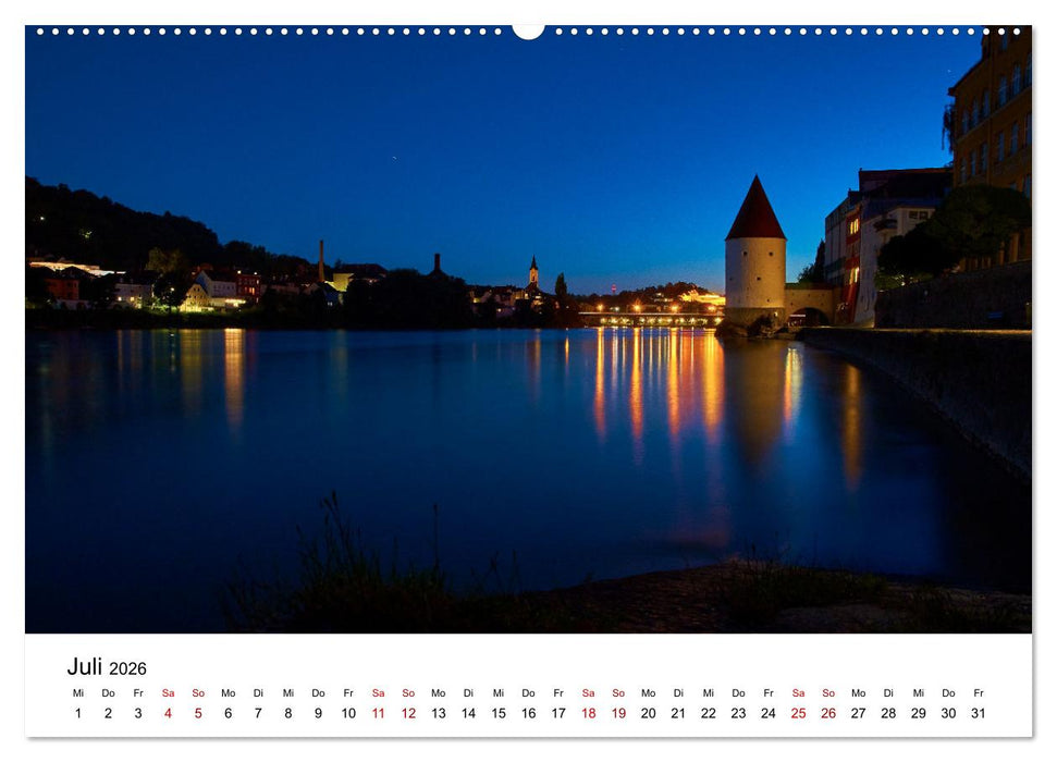 Impressionen aus Passau (CALVENDO Premium Wandkalender 2026)