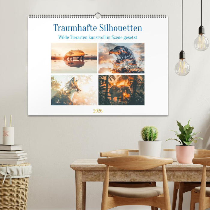 Traumhafte Silhouetten (CALVENDO Wandkalender 2026)