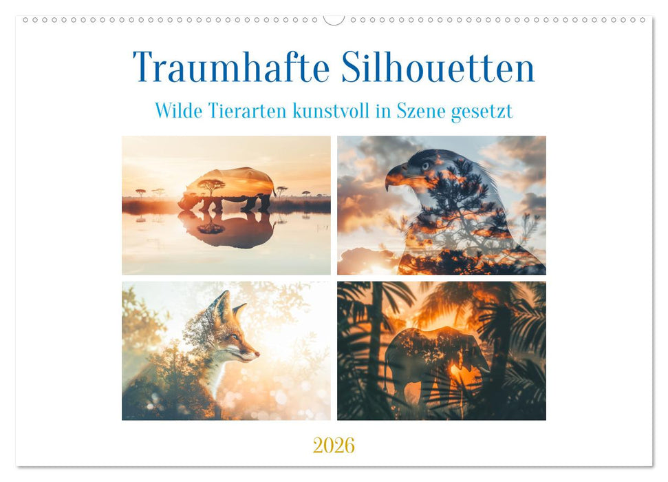Traumhafte Silhouetten (CALVENDO Wandkalender 2026)