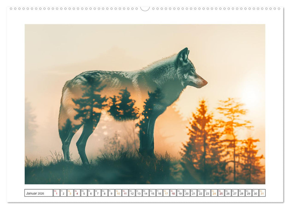 Traumhafte Silhouetten (CALVENDO Wandkalender 2026)