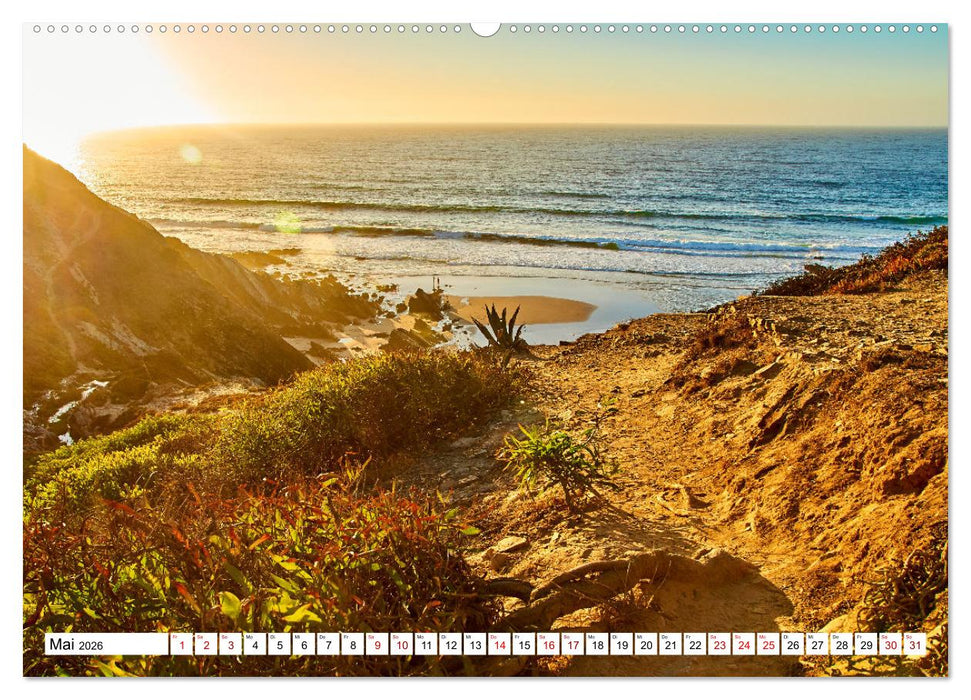 Algarve - Die wilde Westküste Costa Vicentina (CALVENDO Premium Wandkalender 2026)