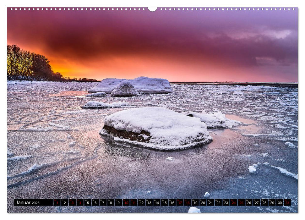 Ostseesteine (CALVENDO Premium Wandkalender 2026)