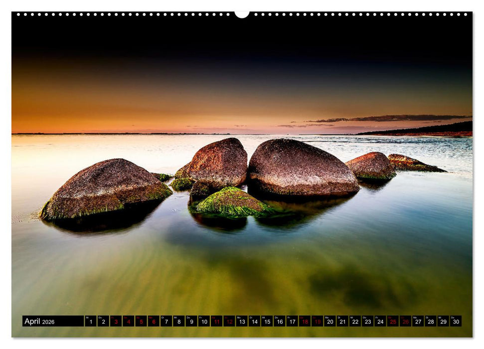 Ostseesteine (CALVENDO Premium Wandkalender 2026)