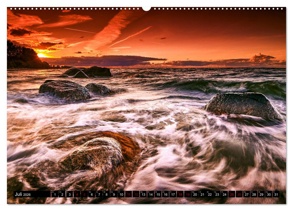 Ostseesteine (CALVENDO Premium Wandkalender 2026)