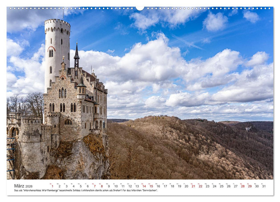 Sehenswertes Baden-Württemberg (CALVENDO Premium Wandkalender 2026)