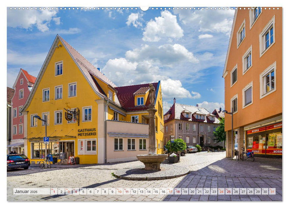 Ellwangen Impressionen (CALVENDO Premium Wandkalender 2026)