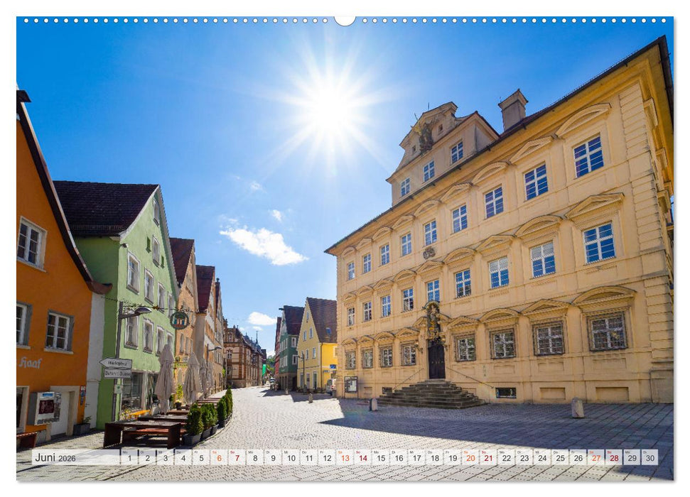 Ellwangen Impressionen (CALVENDO Premium Wandkalender 2026)