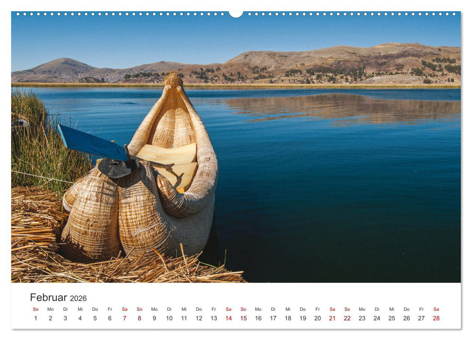 Geheimnisvolles Peru (CALVENDO Premium Wandkalender 2026)