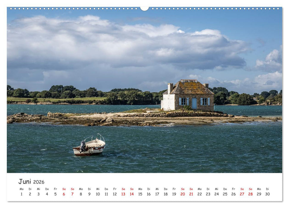 Unterwegs im Morbihan (CALVENDO Premium Wandkalender 2026)