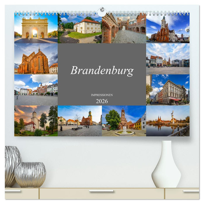 Brandenburg Impressionen (CALVENDO Premium Wandkalender 2026)