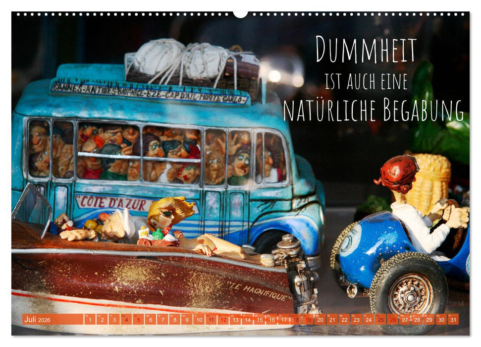 Erbauliches zum Schmunzeln - Weisheiten von Wilhelm Busch (CALVENDO Premium Wandkalender 2026)