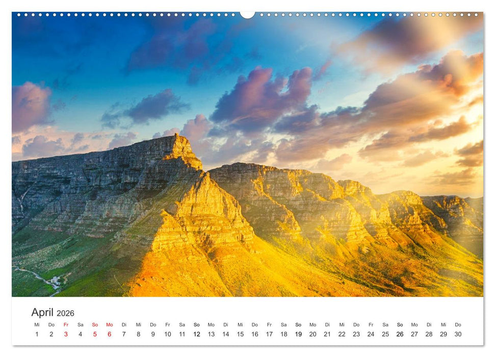 Bezauberndes Südafrika (CALVENDO Premium Wandkalender 2026)