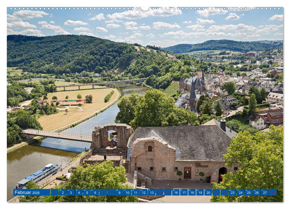 Idyllisches Saarburg (CALVENDO Premium Wandkalender 2026)