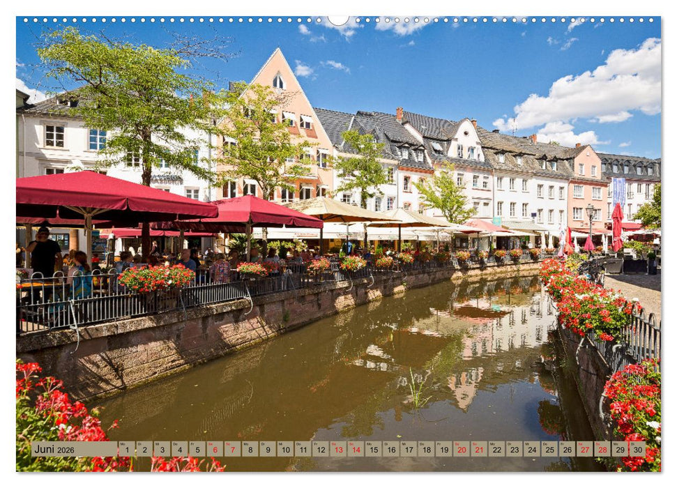 Idyllisches Saarburg (CALVENDO Premium Wandkalender 2026)