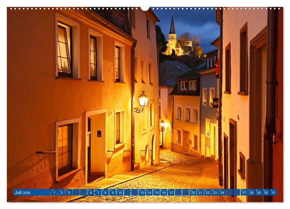 Idyllisches Saarburg (CALVENDO Premium Wandkalender 2026)