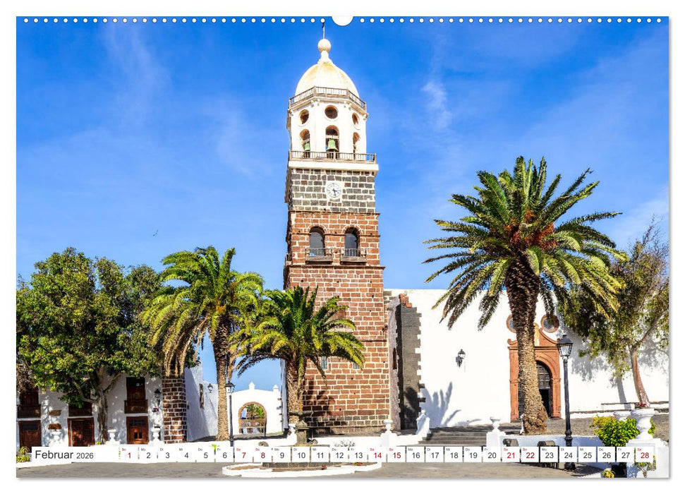 Lanzarote - Wo die Vulkane die Landschaft formten (CALVENDO Wandkalender 2026)