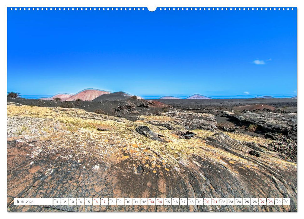Lanzarote - Wo die Vulkane die Landschaft formten (CALVENDO Wandkalender 2026)