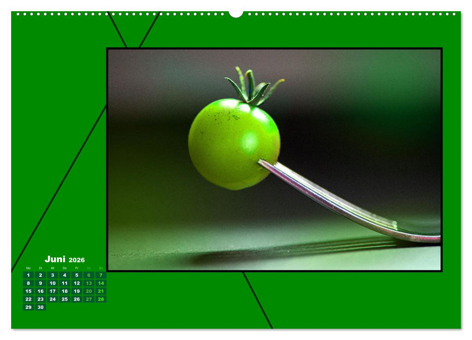 Heilende Farbe Grün (CALVENDO Premium Wandkalender 2026)