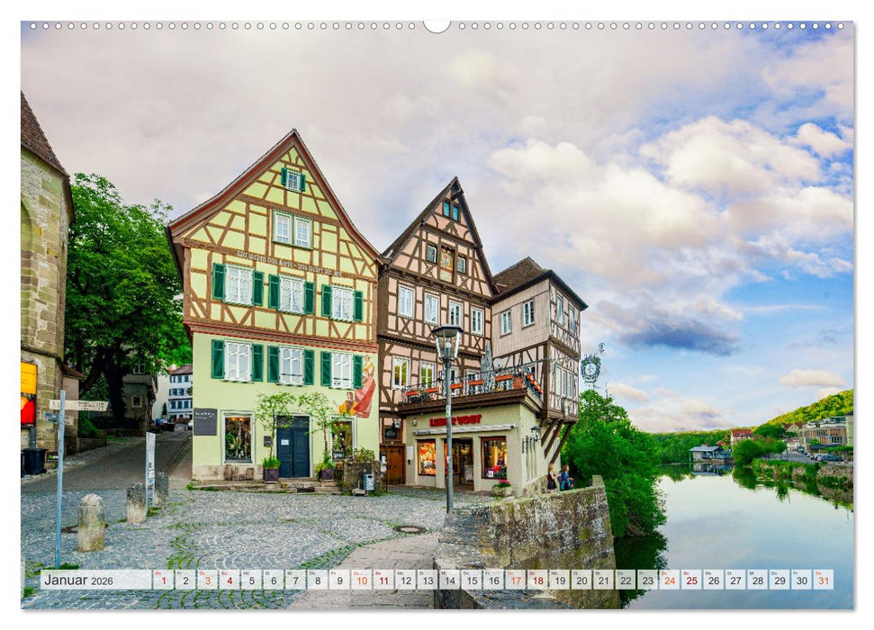 Schwäbisch Hall Impressionen (CALVENDO Premium Wandkalender 2026)