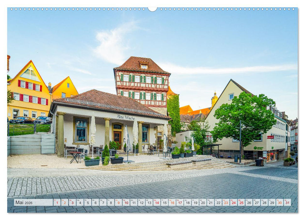 Schwäbisch Hall Impressionen (CALVENDO Premium Wandkalender 2026)